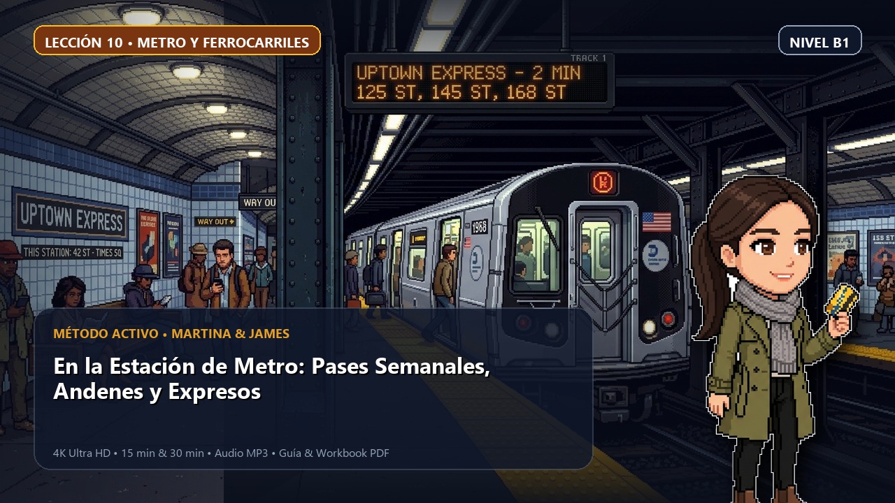 En la Estación de Metro: Pases Semanales, Andenes y Expresos