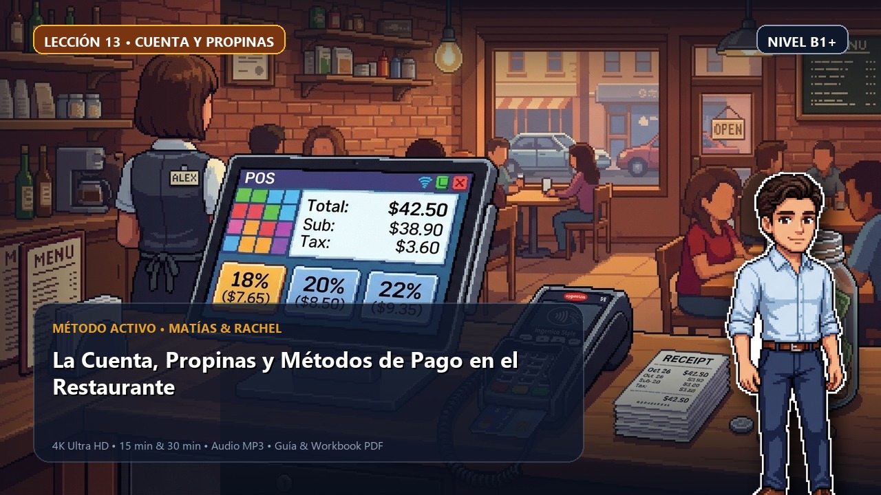 La Cuenta, Propinas y Métodos de Pago en el Restaurante