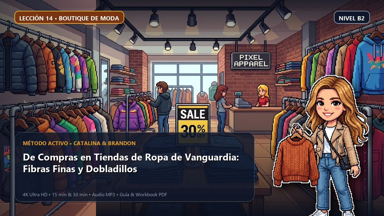 De Compras en Tiendas de Ropa de Vanguardia: Fibras Finas y Dobladillos
