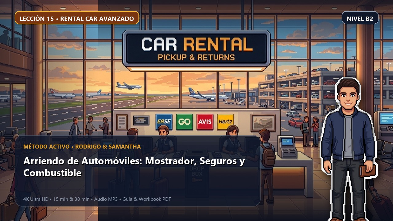 Arriendo de Automóviles: Mostrador, Seguros y Combustible