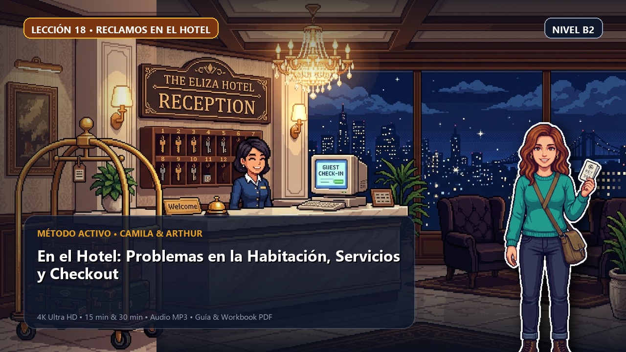 En el Hotel: Problemas en la Habitación, Servicios y Checkout